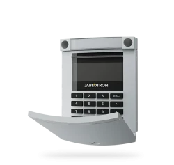 Zbernicov� pr�stupov� modul s displejom, kl�vesnicou a RFID - Siv�